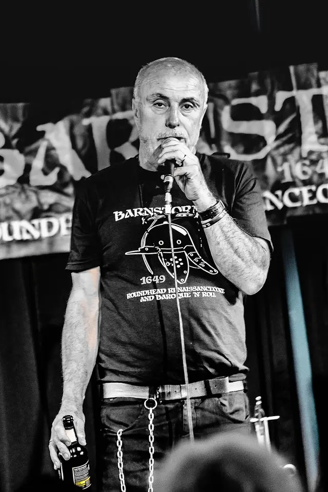 Portrait of Attila the Stockbroker