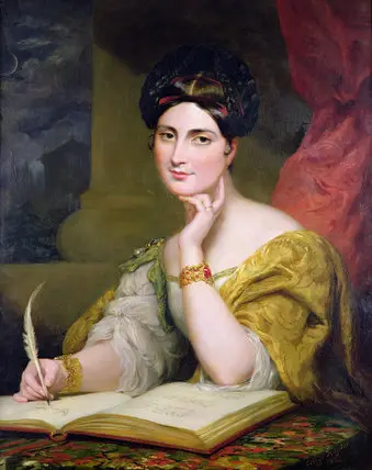 Portrait of Caroline Norton