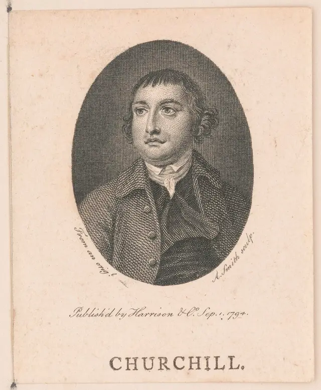 Portrait of Charles Churchill