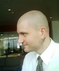 Portrait of China Miéville