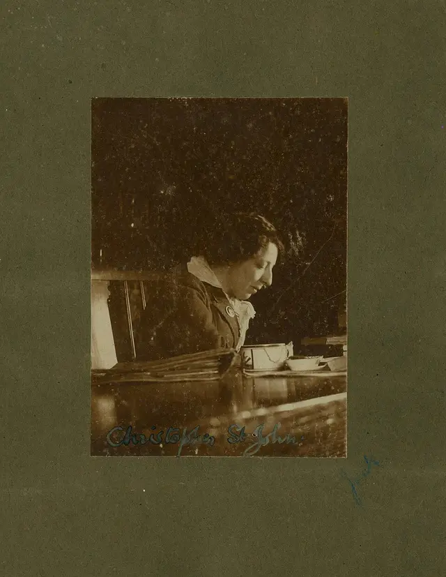 Portrait of Christabel Marshall