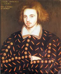 Portrait of Christopher Marlowe