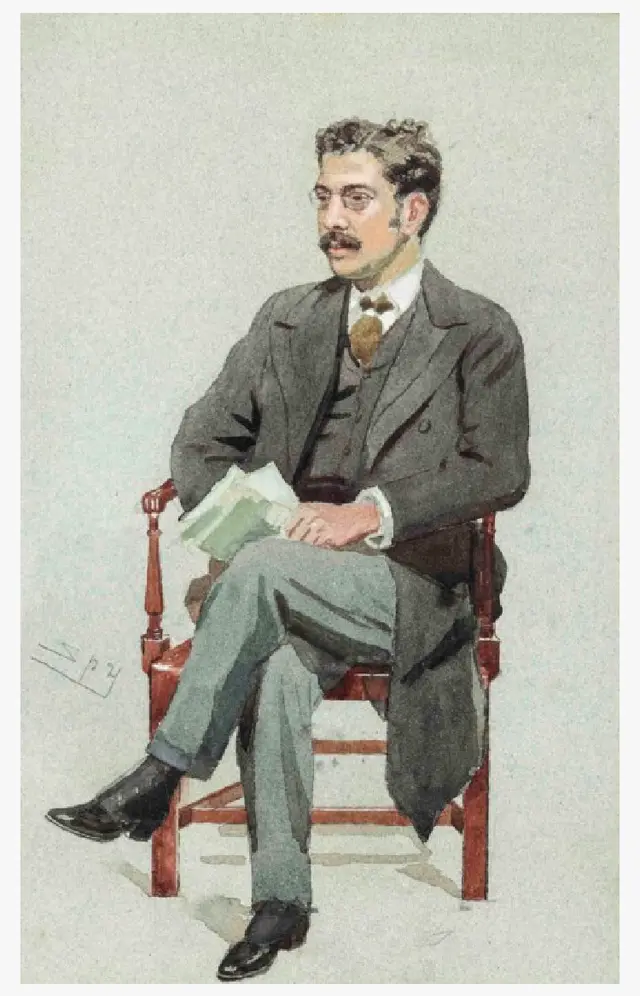 Portrait of Clement King Shorter