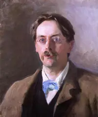 Portrait of Edmund Gosse