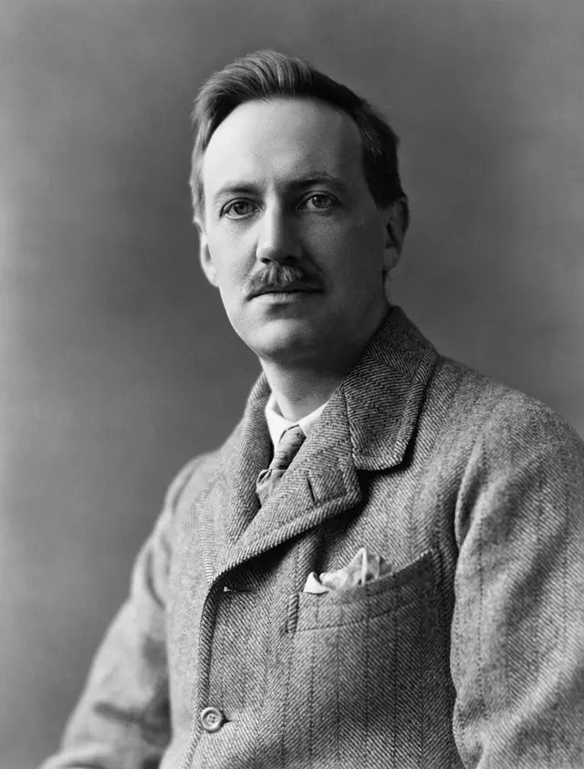 Portrait of Edward Plunkett, 18th Baron of Dunsany