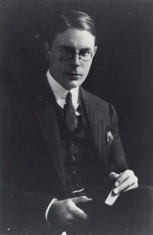 Portrait of Geoffrey Scott