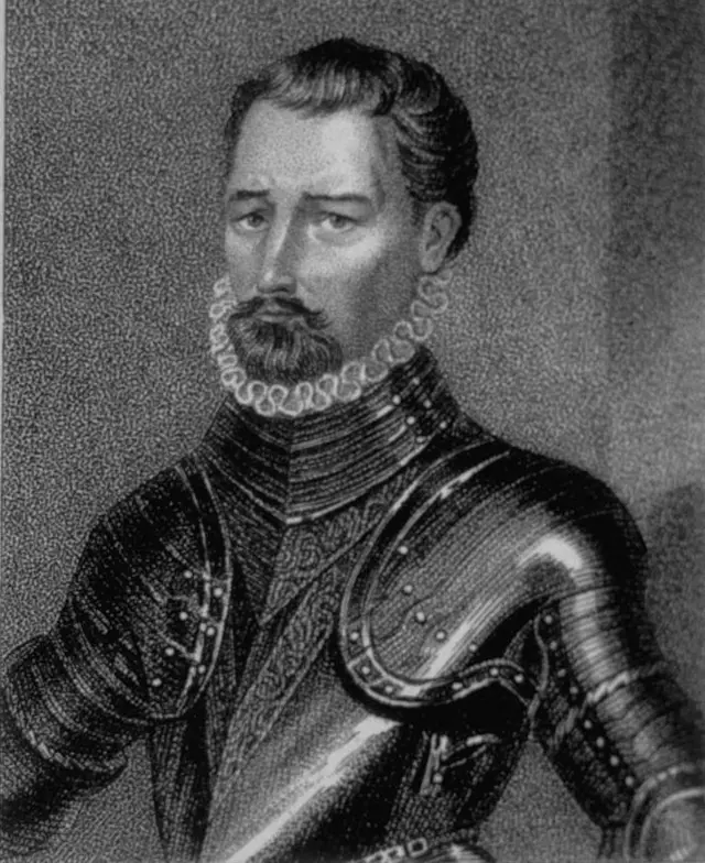 Portrait of George Gascoigne