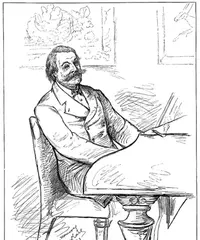Portrait of Henry Sambrooke Leigh