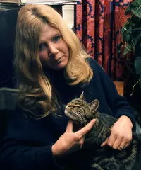 Portrait of Jilly Cooper