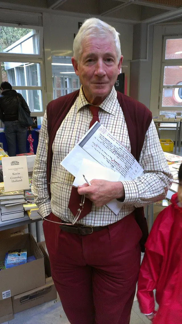 Portrait of Kevin Crossley-Holland