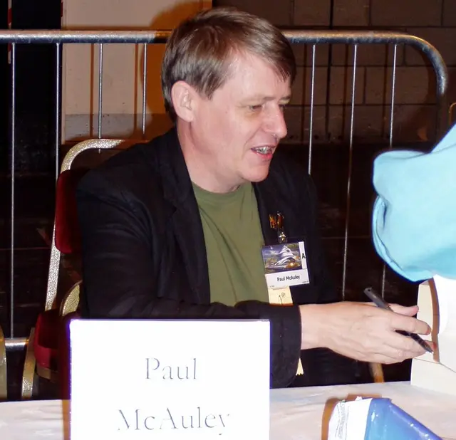 Portrait of Paul J. McAuley