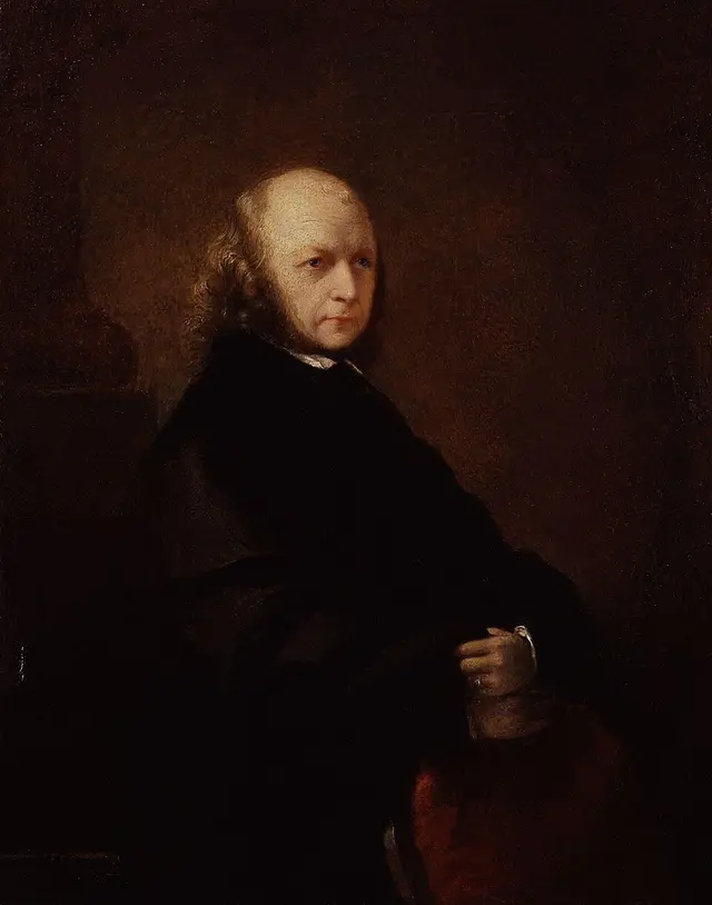 Portrait of Richard Henry Horne