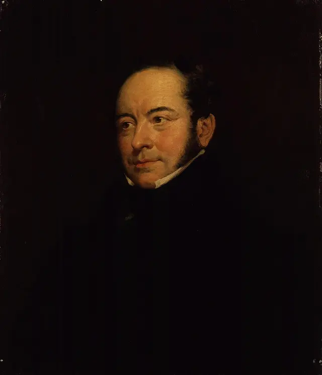 Portrait of Theodore Hook