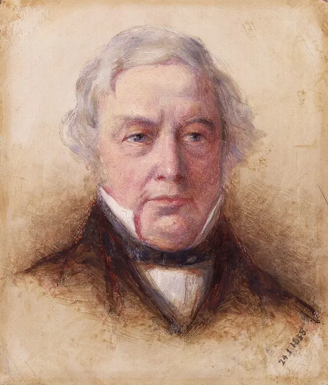 Portrait of Thomas Love Peacock