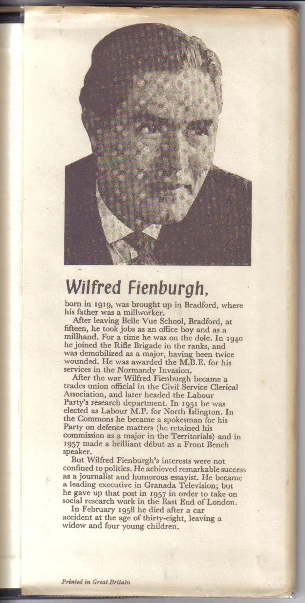 Portrait of Wilfred Fienburgh