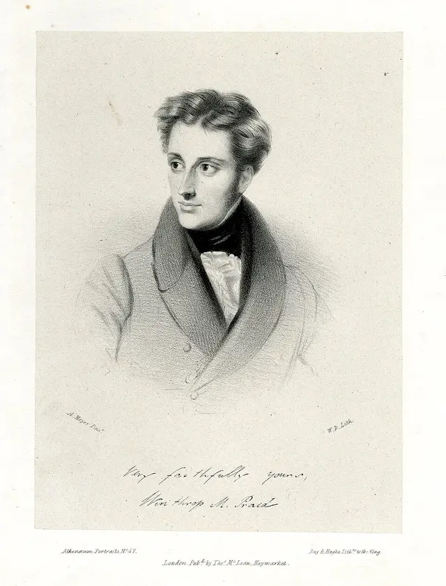Portrait of Winthrop Mackworth Praed
